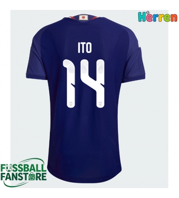 Japan Junya Ito #14 Replik Heimtrikot WM 2026 Kurzarm